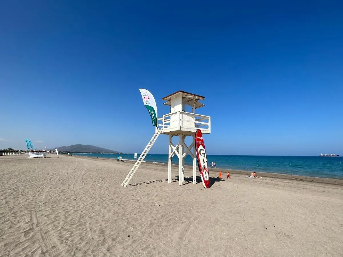 Atico Junto Al Mar Jardines De Nuevo Vera Acceso Directo A La Playa Wifi