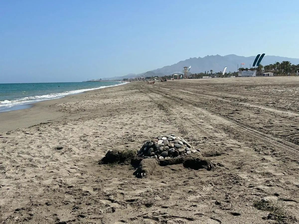 Atico Junto Al Mar Jardines De Nuevo Vera Acceso Directo A La Playa Wifi 0*,